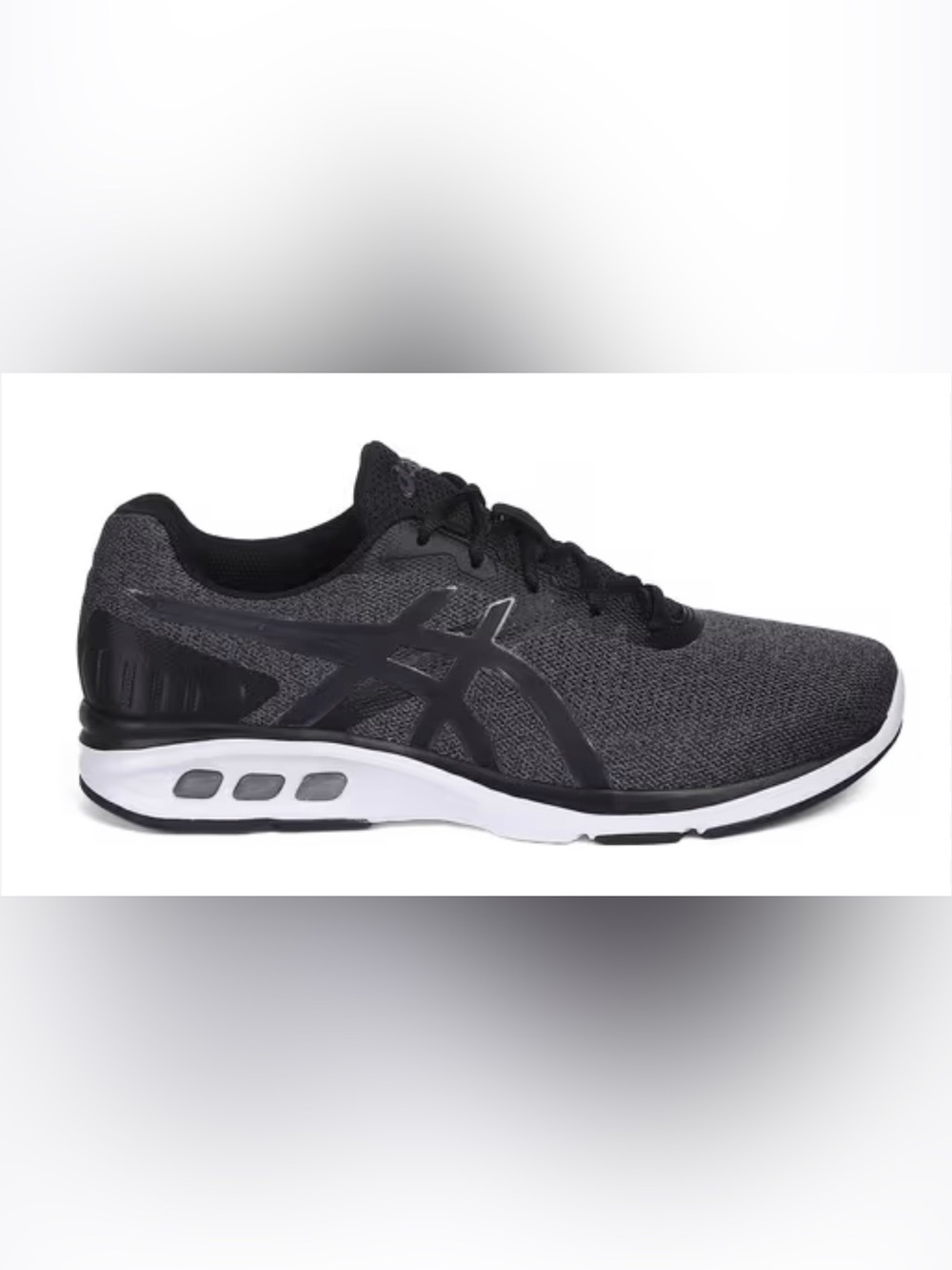 New Men's ASICS Gel Run Adapt Black Size 10